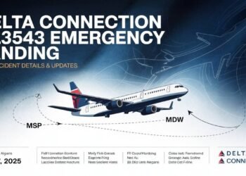 delta connection dl3543 emergency landing