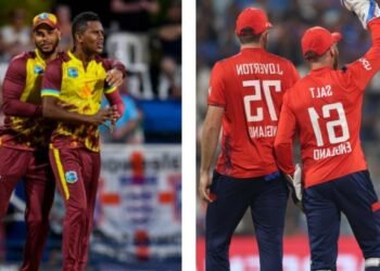 west indies cricket team vs england cricket team timeline