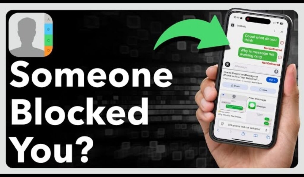 Someone Blocked You on iPhone