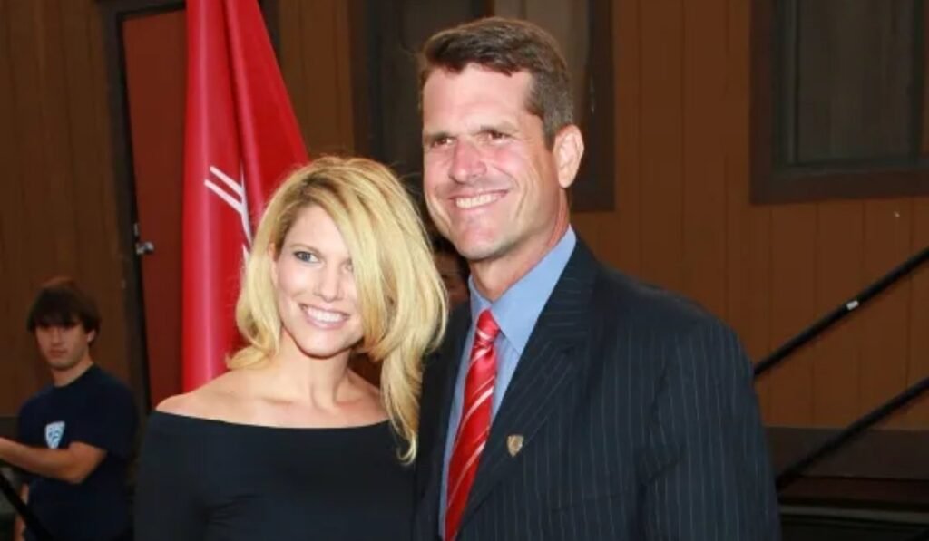 jim harbaugh wife miah